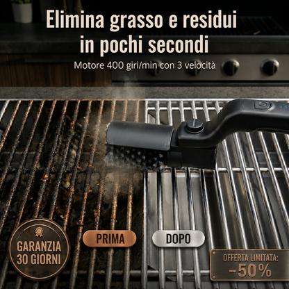 NettoGrill™- Griglia Pulita in un Attimo