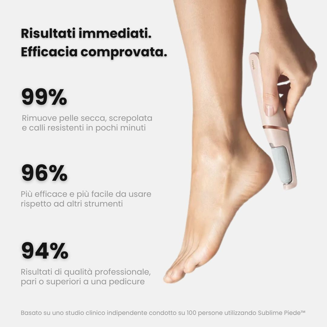 Sublime Piede™ – Piedi perfetti, effetto seta in pochi minuti