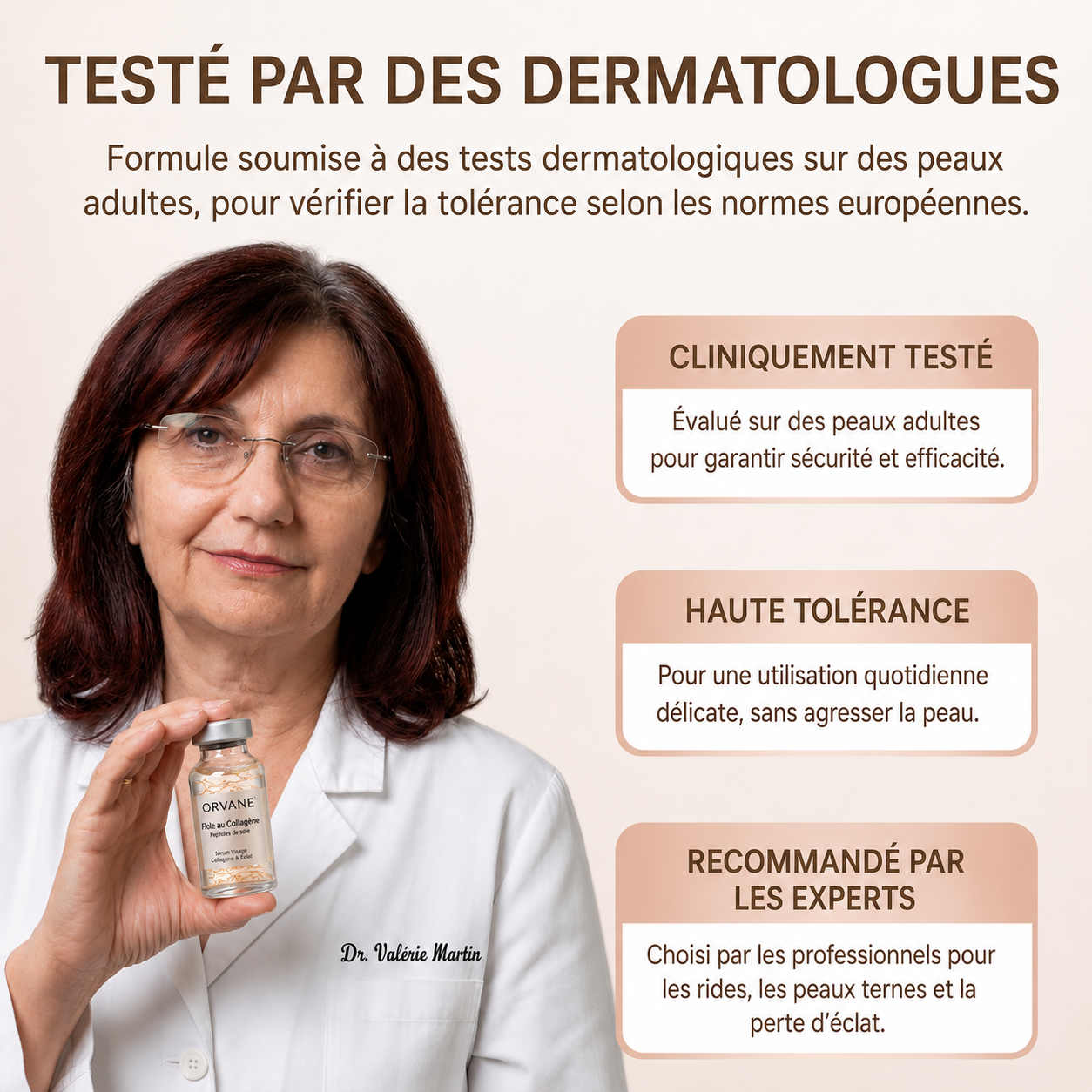 Orvane - Sérum liftant raffermit visiblement votre peau dès la première application.