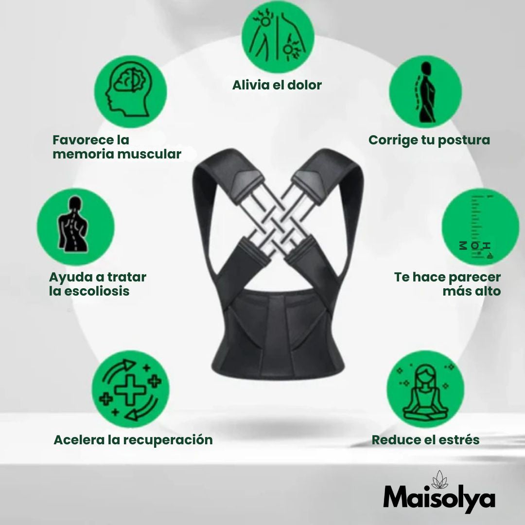 PosturaFlex™ – Alivia el dolor de espalda y mejora la postura