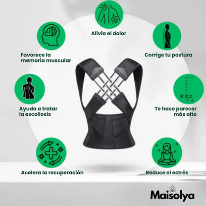 PosturaFlex™ – Alivia el dolor de espalda y mejora la postura