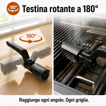 NettoGrill™- Griglia Pulita in un Attimo