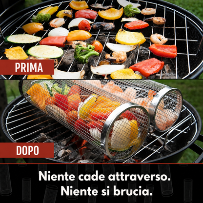 Cestello per griglia – Qualità superiore, sempre perfettamente grigliato