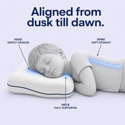 Kids Posture Pillow™ — Healthy Sleep Alignment for Growing Kids