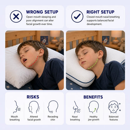 Kids Posture Pillow™ — Healthy Sleep Alignment for Growing Kids